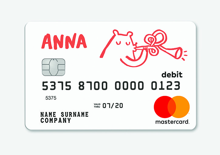 ANNA business payment card