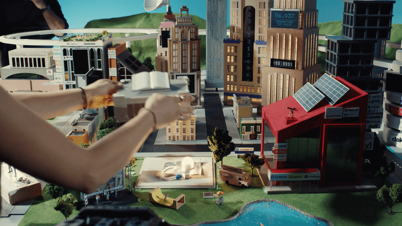 Stripe’s miniatuur, gemotoriseerde stad is een modelwonder en een eerbetoon aan de verborgen wereld van de handel