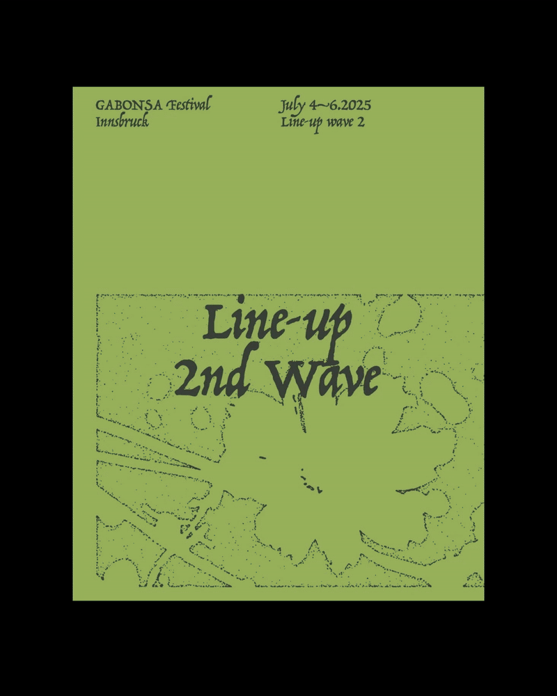 Vrints-Kolsteren’s identiteit voor elektronisch muziekfestival Gabonsa omschrijft het als een “avontuurlijke speeltuin”