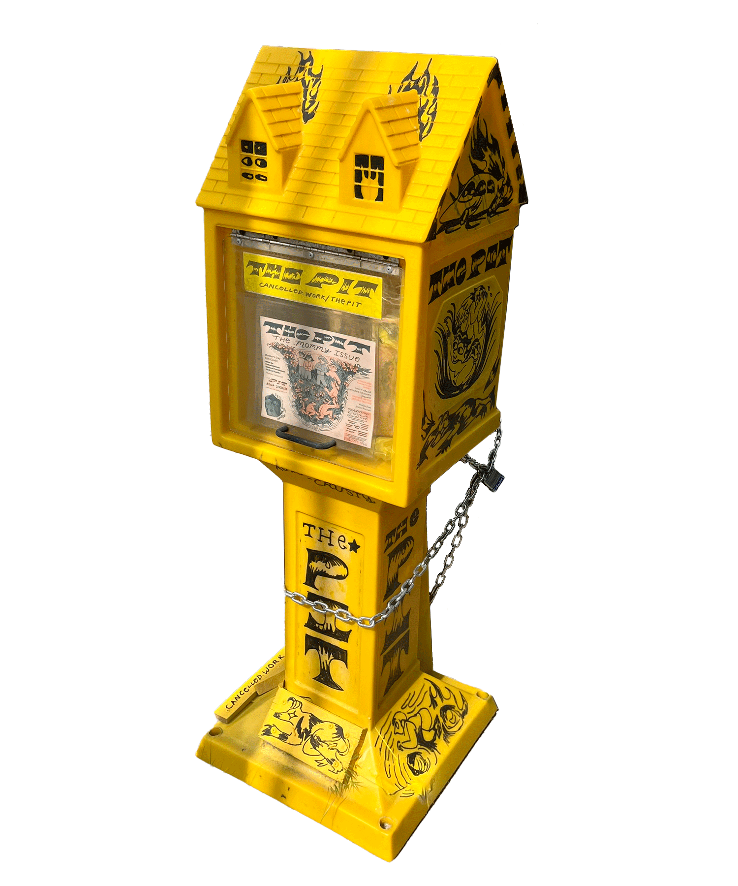 The Pit is a cartoon-filled newspaper about swamps, mommies and ice fishing